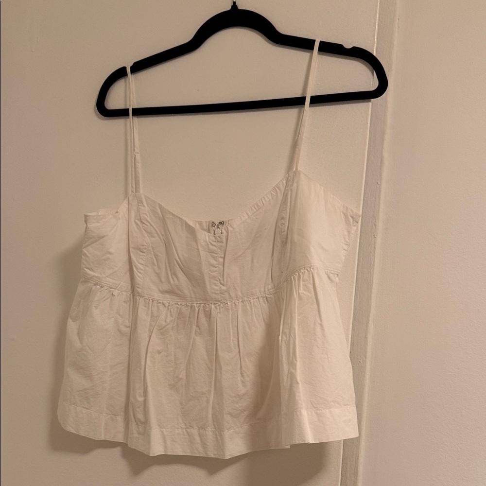 J. Crew White Camisole Top